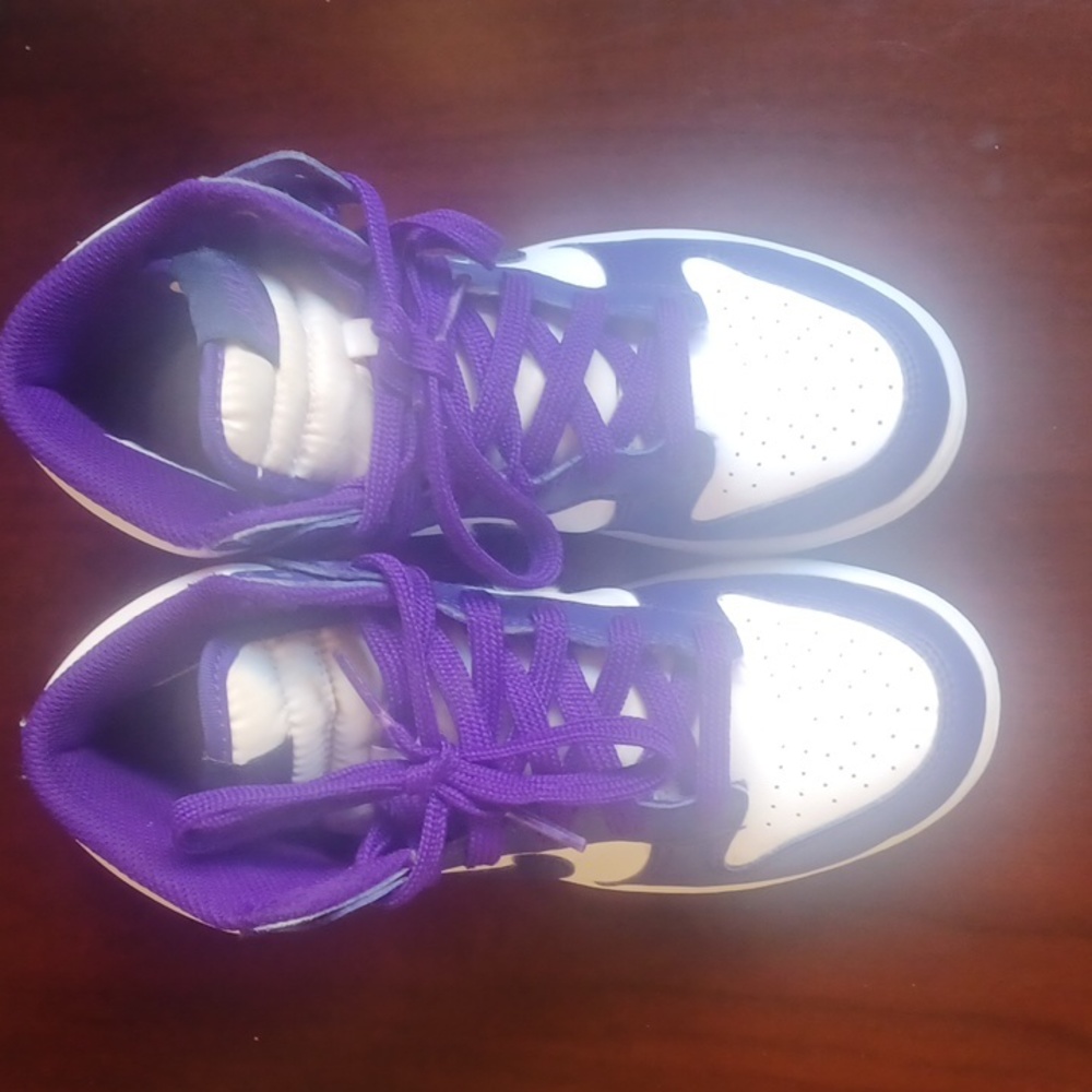 Nike Dunk High Varsity Purple Size:2Y